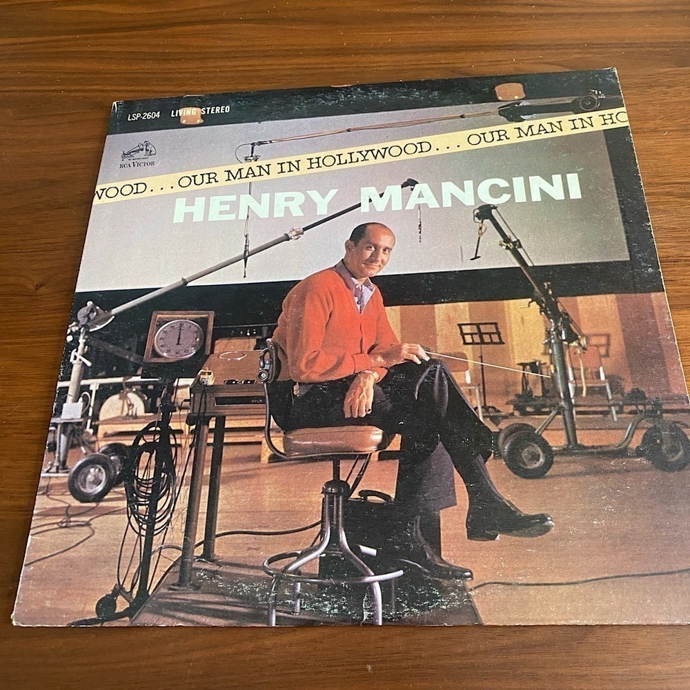 Henry Mancini Our Man in Hollywood Vinyl Record